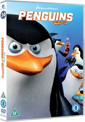Pingvinerna från Madagaskar (DVD)