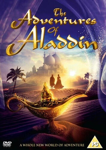 The Adventures of Aladdin DVD Feature (2019) Adam Hollick Brand New