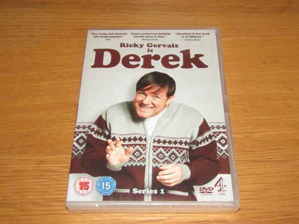 Derek Series 1 (DVD, 2013) Ricky Gervais Comedy Sitcom, Brand New