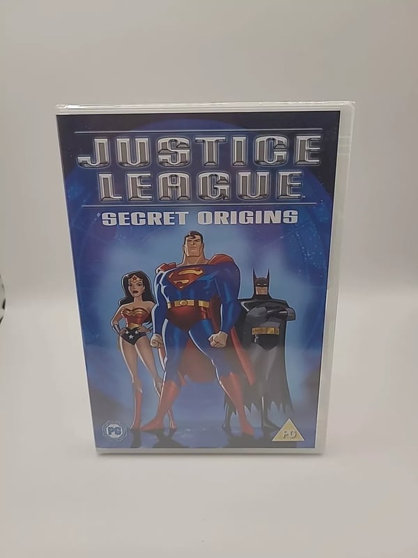 Justice League - Secret Origins (DVD, 2004) Brand New