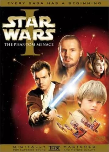 Star Wars: Episode I - The Phantom Menace DVD Liam Neeson 2001 Brand New