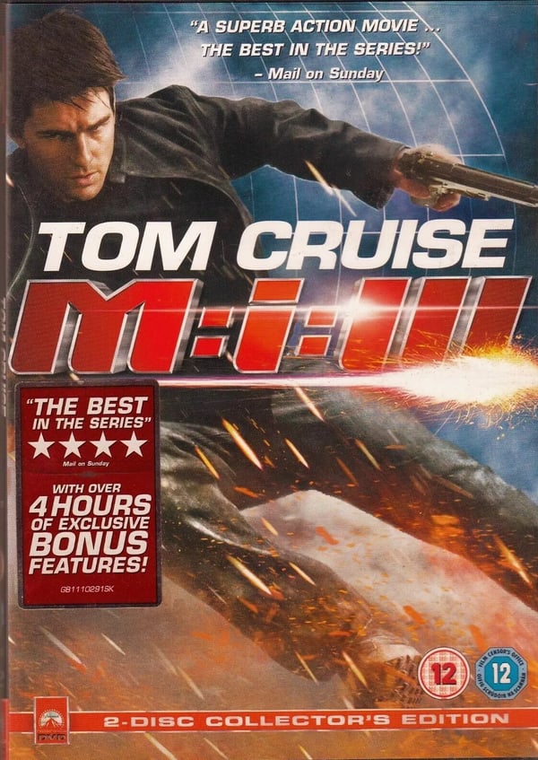 Mission:Impossible3 Collectors Edition2DVD2006Tom Cruise5014437896834M:i:III Brand New Mission:Impossible3 Collectors Edition2DVD2006Tom Cruise5014437896834M:i:III Brand New