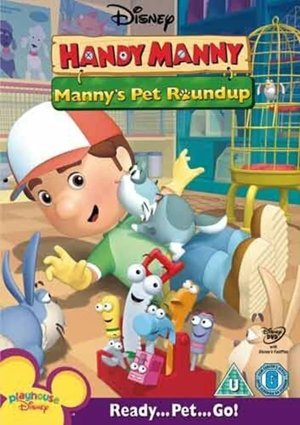 Handy Manny - Manny's Pet Round Up DVD (2009) - Barn Handy Manny - Manny's Pet Round Up DVD (2009) - Barn