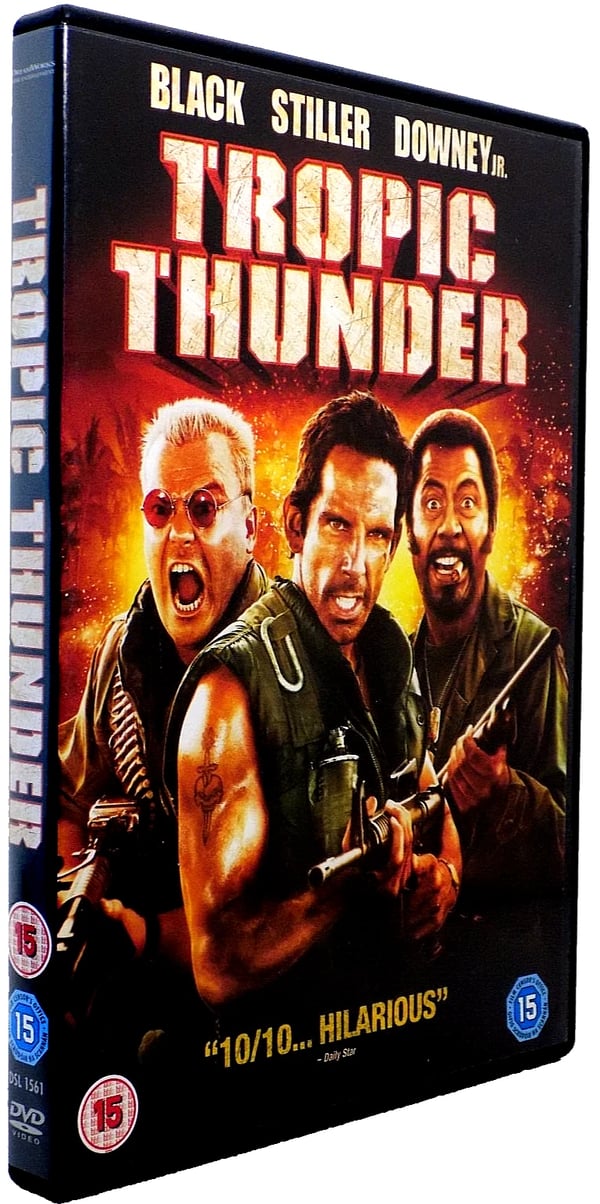 Tropic Thunder DVD (2009) R2 Ben Stiller, Jack Black, Robert Downey Jr. - Brand New Tropic Thunder DVD (2009) R2 Ben Stiller, Jack Black, Robert Downey Jr. - Brand New
