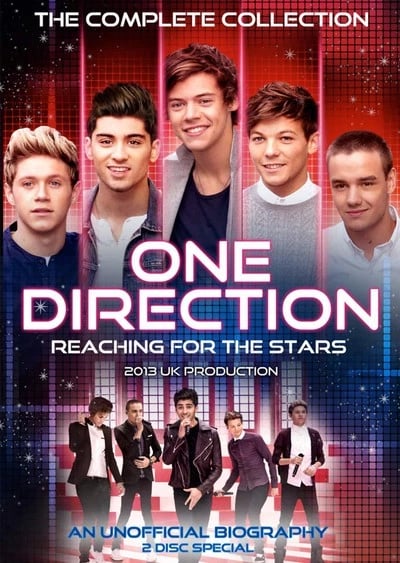 One Direction: Reaching for the Stars - Part 1 and 2 DVD (2013) One Direction Brand New