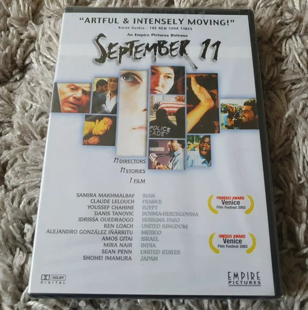 September 11 (2002) DVD – Region 1 September 11 (2002) DVD – Region 1