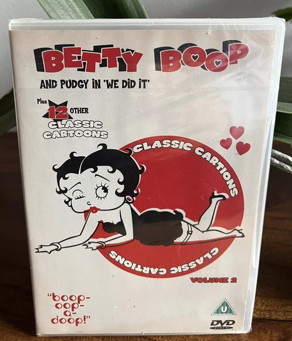Betty Boop ja Pudgy elokuvassa 'We Did It' [DVD]