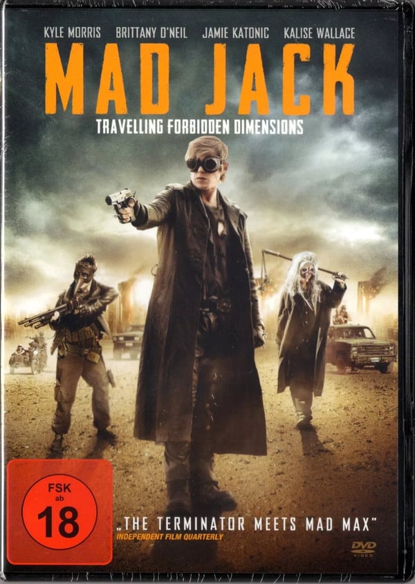 Mad Jack Travelling Forbidden Dimensions - UNCUT DVD Mad Jack Travelling Forbidden Dimensions - UNCUT DVD