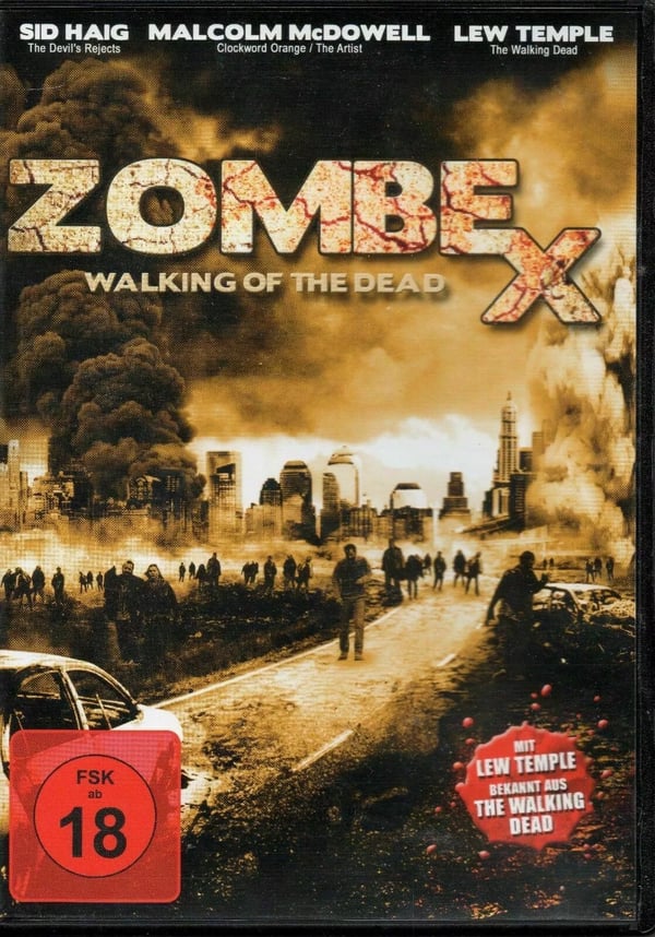 ZOMBEX - UNCUT DVD - Sid Haig - Horror - Malcolm McDowell - 2013 Brand New