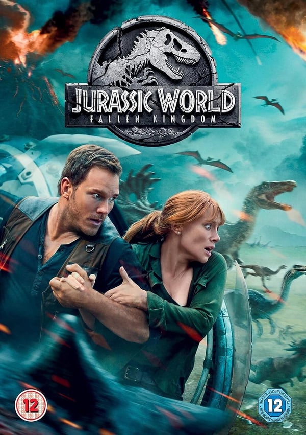Jurassic World Fallen Kingdom DVD Bonus Features Brand New