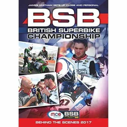 British Superbike: 2017 - Behind The Scenes (DVD) James Whitham, Leon Haslam Brand New