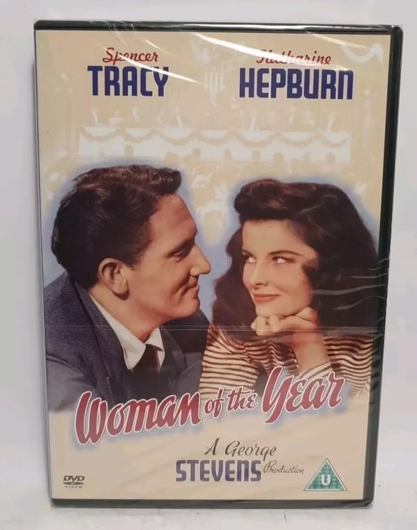 Woman Of The Year (1942) DVD Spencer Tracy Region 2 Dvd Brand New