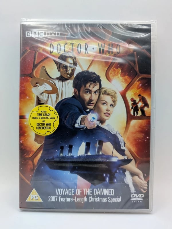 DOCTOR WHO VOYAGE OF THE DAMMED DVD . Brand New