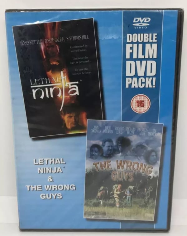 Lethal ninja/ The wrong guys DVD Action / Brand New
