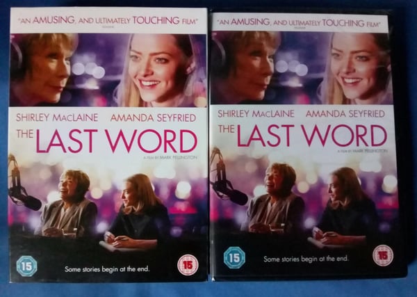 The Last Word (DVD, 2017) med Shirley MacLaine