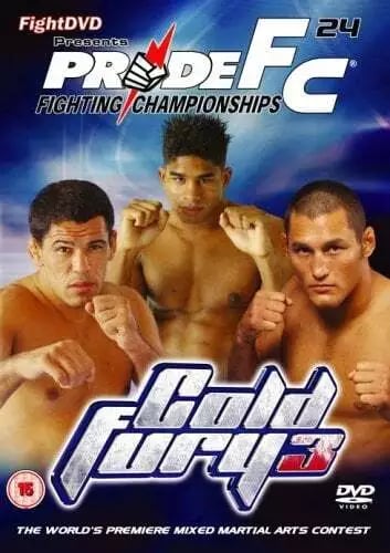 Pride FC 24: Cold Fury 3 DVD Pride FC 24: Cold Fury 3 DVD