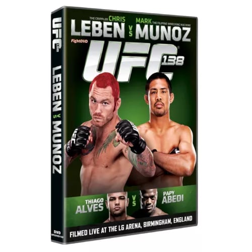 UFC 138: Leben vs Munoz DVD