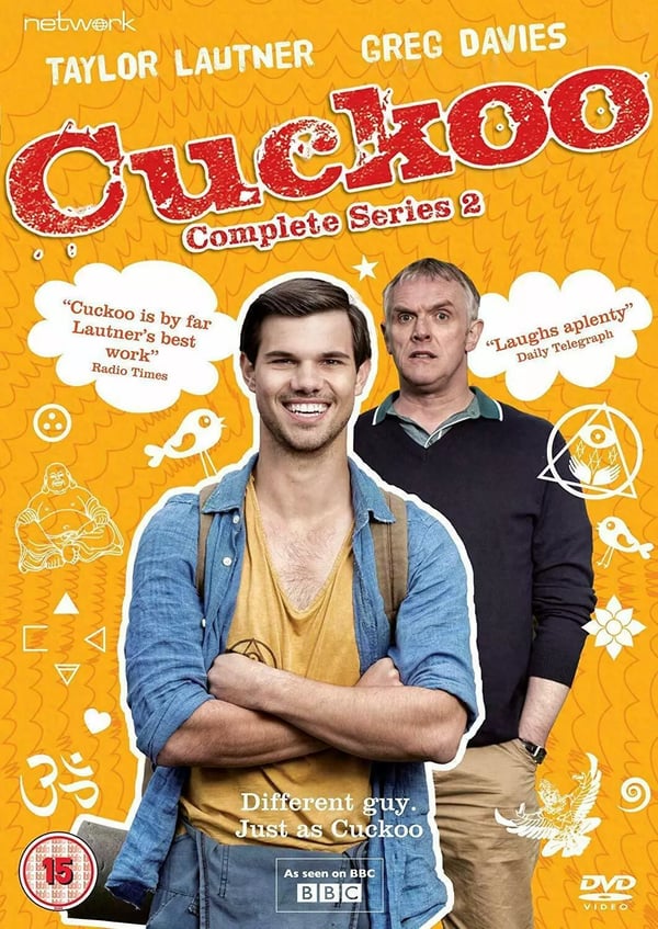 Cuckoo: The Complete Second Series (DVD) Taylor Lautner Greg Davies Season 2 Brand New