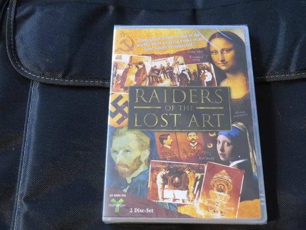 Raiders Of The Lost Art ( 2 DISC DVD 2014) VINCENT VAN GOGH FABERGE Brand New