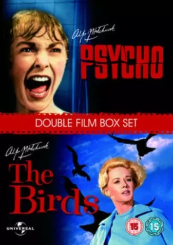 Psycho/The Birds DVD Feature (2006) Rod Taylor Brand New