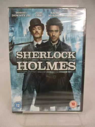 Sherlock Holmes DVD Robert DowneyJr, Jude Law, Kelly Reilly, Rachel Mcadams BNIB Brand New