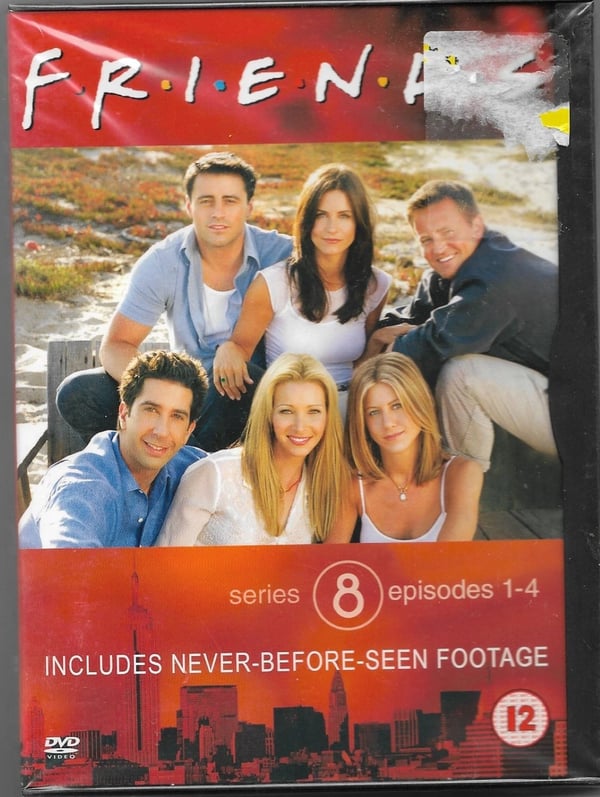 Friends Series 8 Episodes 1-4 DVD POSTED 48 HOURS Brand New