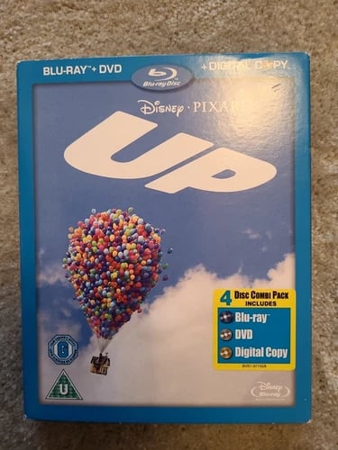 Upp – Blu-ray / DVD / Digital – 4-Disc Set med Slipcover