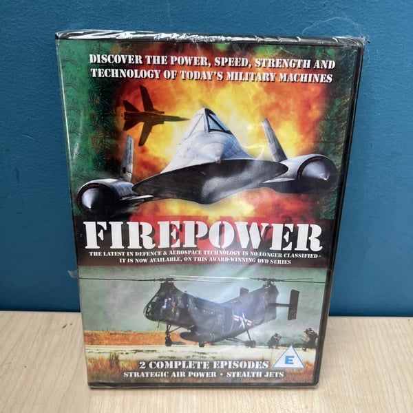 Firepower - Strategic Air Power / Stealth Jets Robert Shaw DVD Brand New