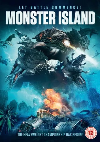 Monster Island (DVD, 2019) Eric Robertsin kanssa Monster Island (DVD, 2019) Eric Robertsin kanssa