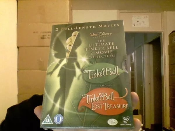 Walt Disney - Tinker Bell/Tinker Bell and the Lost Treasure (2009,DVD) Brand New