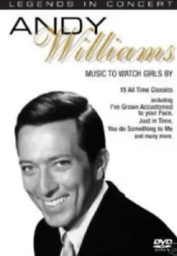 Andy Williams: Legends in Concert – 15 klassikkoa DVD