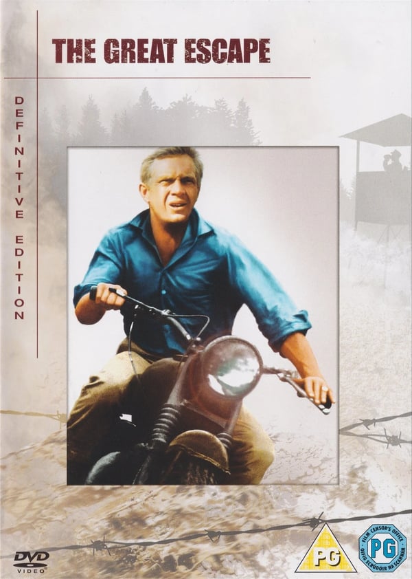The Great Escape Definitive Edition - Steve McQueen - Region 2 DVD Brand New