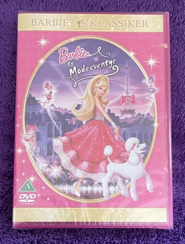 Barbie Et Modeeventyr (Swedish Version) A Fashion Fairytale DVD Brand New