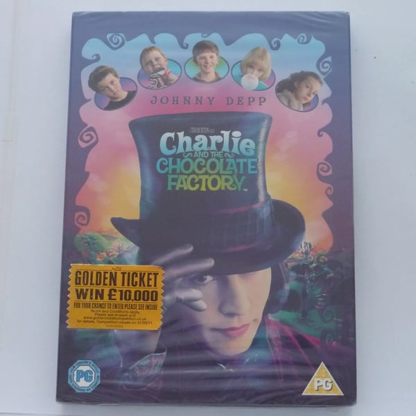 Kalle och chokladfabriken (DVD, 2011) - Johnny Depp Kalle och chokladfabriken (DVD, 2011) - Johnny Depp