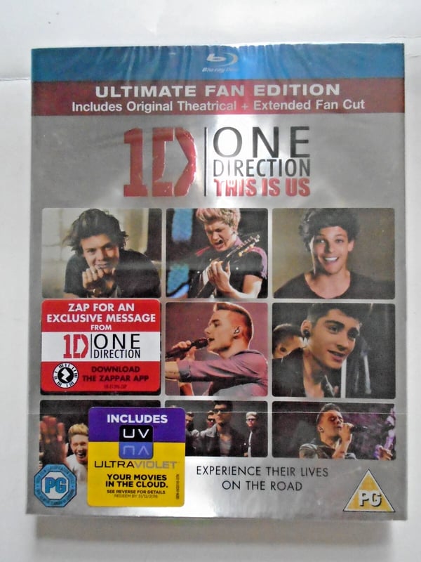 One Direction - This Is Us (Ultimate Fan Edition Blu-ray, 2013) One Direction - This Is Us (Ultimate Fan Edition Blu-ray, 2013)