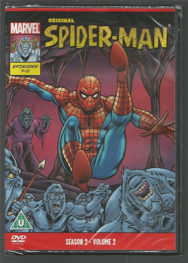 ORIGINAL SPIDER-MAN Season 2 Volume 2 DVD / Brand New ORIGINAL SPIDER-MAN Season 2 Volume 2 DVD / Brand New