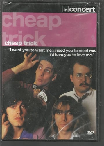CHEAP TRICK - In Concert - R2 DVD - / Brand New CHEAP TRICK - In Concert - R2 DVD - / Brand New