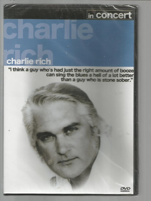 CHARLIE RICH - In Concert 1975 - DVD - / Brand New