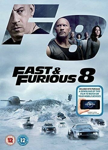 Fast & Furious 8 (2017) - Vin Diesel, Dwayne Johnson DVD