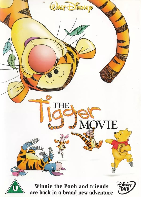 Tiggerfilmen (Walt Disney) [Region 2 DVD]
