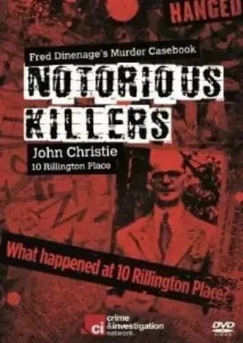 Notorious Killers John Christie 10 Ri DVD Region 2 N37 Brand New Notorious Killers John Christie 10 Ri DVD Region 2 N37 Brand New