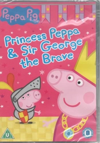 Peppa Pig - Prinsessa Peppa Ja Sir George Rohkea DVD Peppa Pig - Prinsessa Peppa Ja Sir George Rohkea DVD