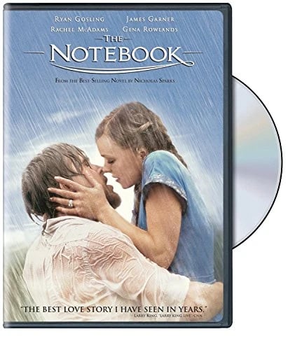 Notebook DVD James Marsden (Region 1) NTSC 2004 Fast Dispatch Brand New