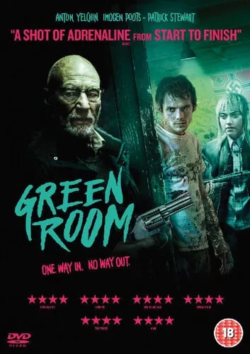 Green Room DVD (2016) Anton Yelchin, Saulnier (DIR) cert 18 Brand New