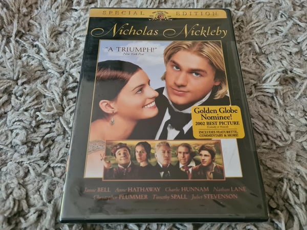 Nicholas Nickleby Dvd REGION 1 MGM Special Edition Jamie Bell 2002 Brand New