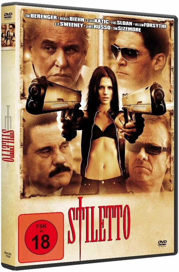 Stiletto - DVD - Thriller med Tom Berenger & Stana Katic (2008)