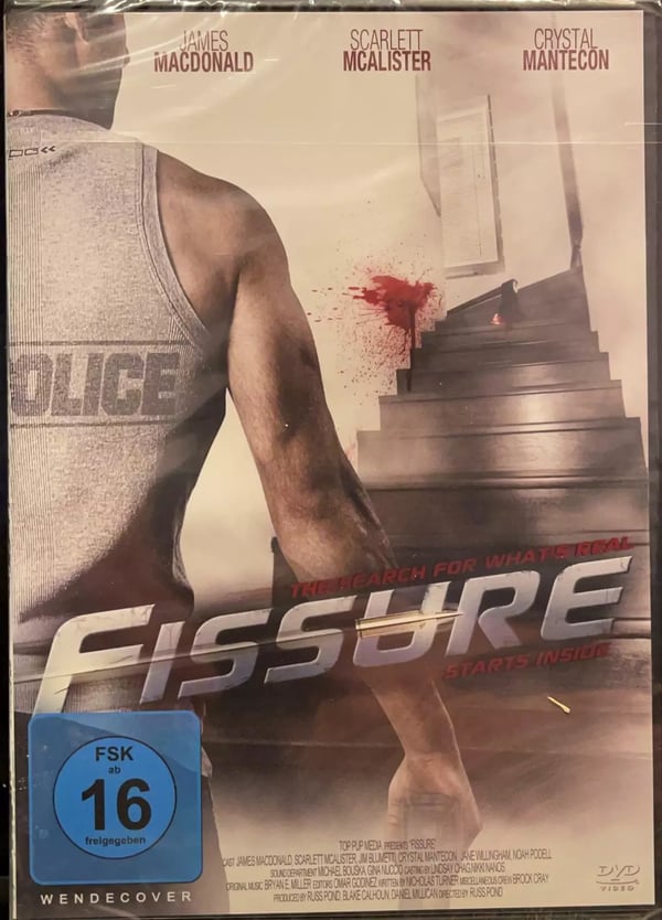 Fissure - DVD - Toimintaelokuva James Macdonaldin kanssa Fissure - DVD - Toimintaelokuva James Macdonaldin kanssa