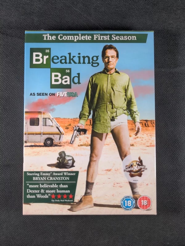 Breaking Bad - Series 1 - Complete (DVD, 2009) PAL Region 2 Brand New