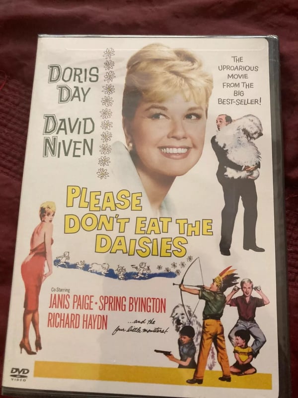 R1 DVD - Please Don't Eat The Daisies - Doris Day David Niven Brand New