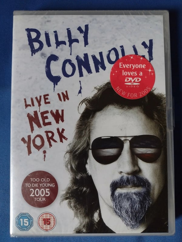 BILLY CONNOLLY: LIVE IN YORK (2005) DVD Brand New